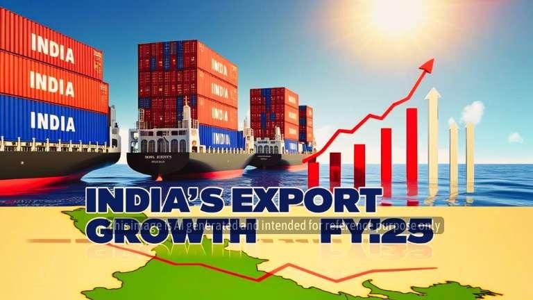 India’s Exports Reach Record $820 Billion in FY25, Trade Deficit Falls Below $100 Billion
