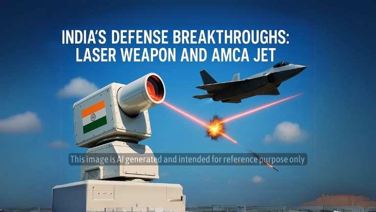 ​India Joins Elite Club with ‘Star Wars’-Style Laser Weapon and Advances in Indigenous Fighter Jet Development​