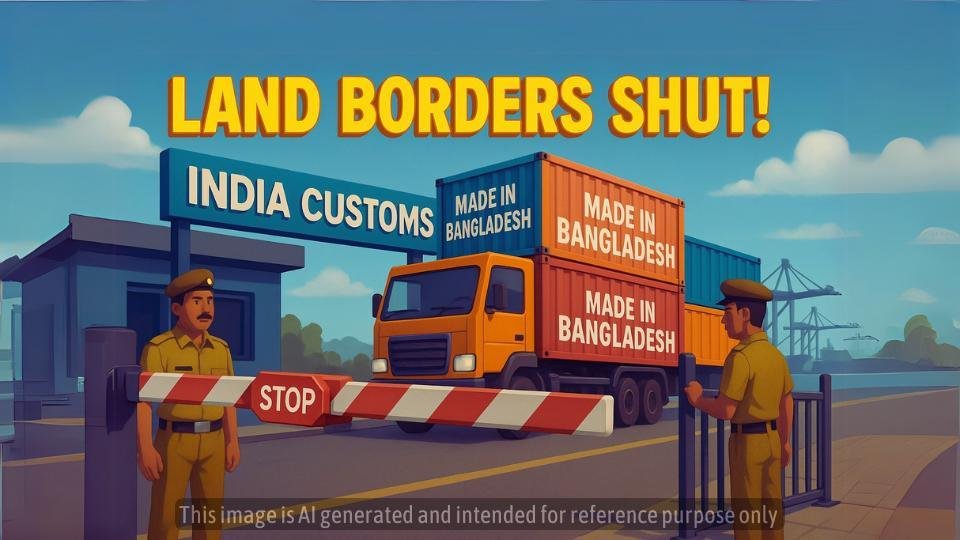 Big Hit! India Bars Bangladeshi Garments via Northeast Borders