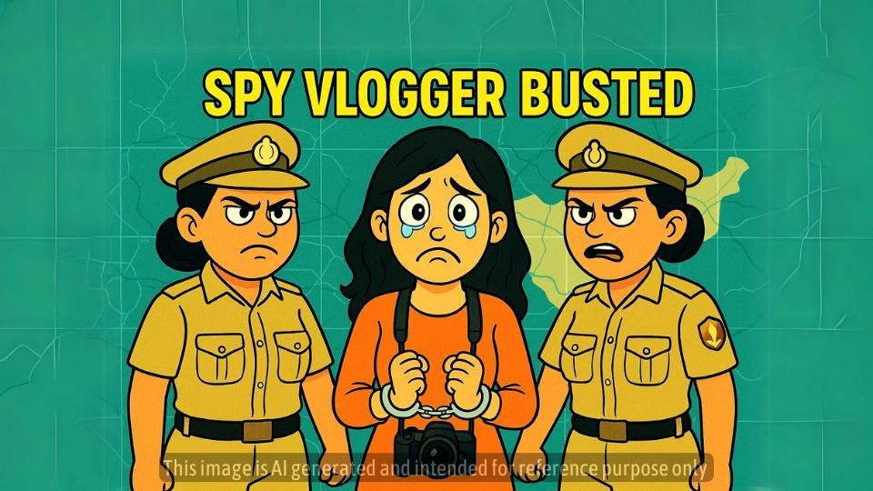 YouTuber Jyoti Malhotra Among Six Held for Alleged ISI Espionage