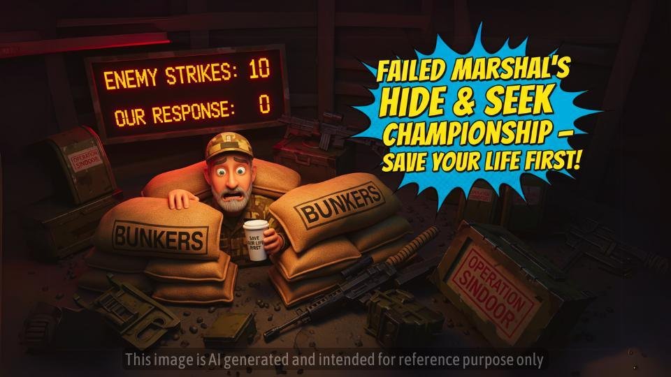 Operation Sindoor Highlights: ‘Save Your Lives First’—A Command That Exposed the ‘Failed Marshal’ in Pakistan