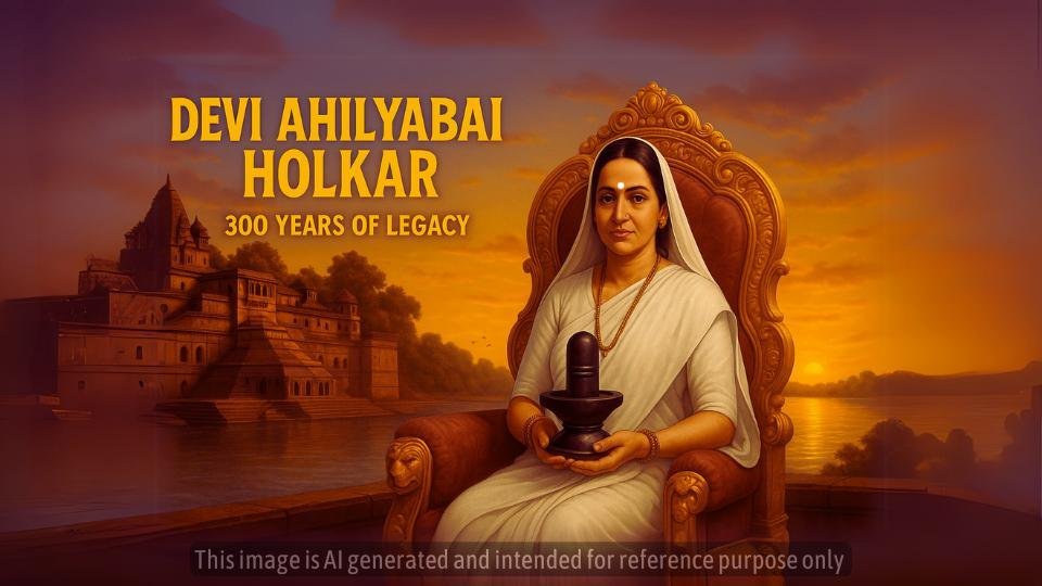 Punyashloka Devi Ahilyabai Holkar: Celebrating 300 Years of a Visionary Queen