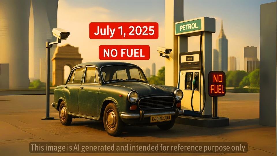 From July 1, 2025: Delhi to Deny Fuel to Old Vehicles