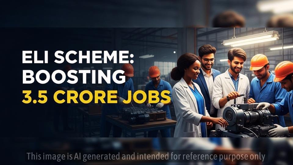 Employment Linked Incentives Scheme Unveiled: ₹99,446 Crore for 3.5 Crore Jobs Over Two Years