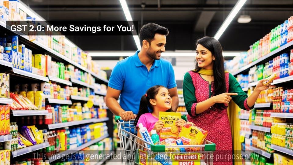Breaking News: GST 2.0 Rolls Out! Your Guide to the New 2-Slab System and What It Means for Your Wallet
