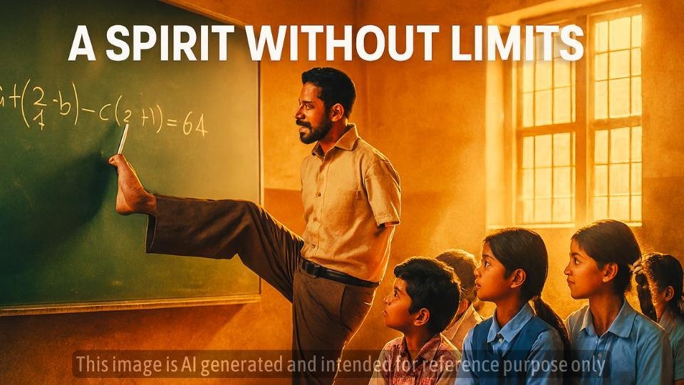 The Teacher With No Hands: Gulshan Lohar’s 11-Year Journey of amaths with His Feet