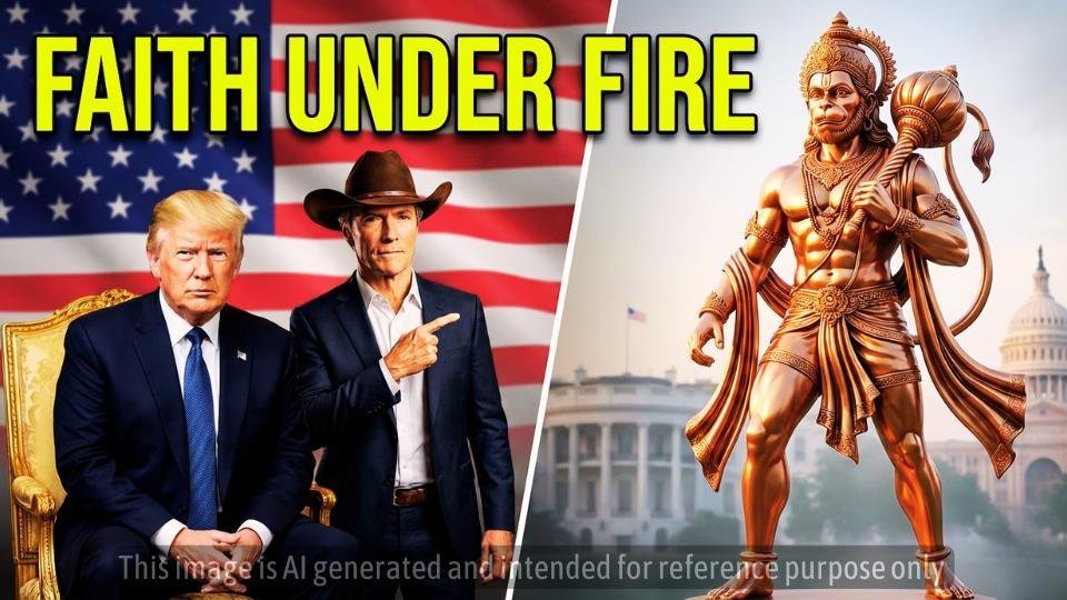“Hindu False God in USA”: Trump-Backed Politician Targets Lord Hanuman, Ignites Firestorm