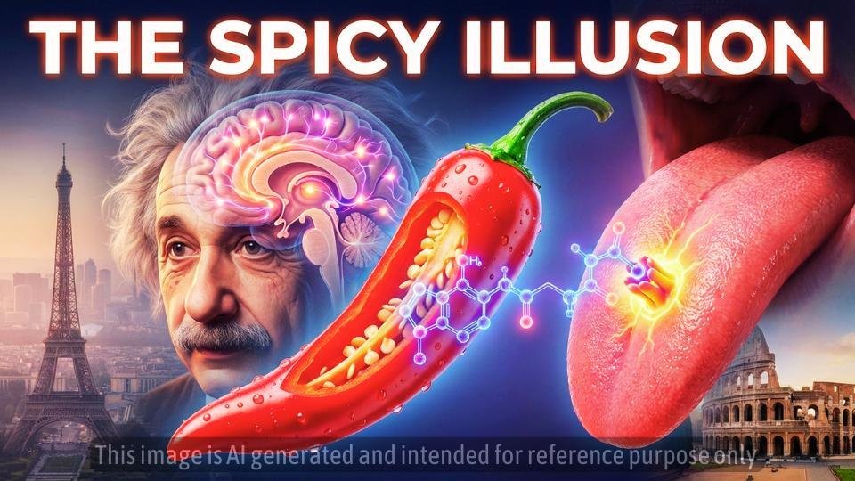 The Spicy Deception: How Your Brain Gets Tricked Into Feeling the Heat!
