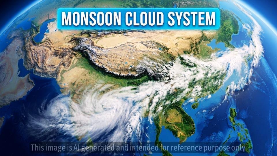 The Massive 10,000 Kilometer Long Monsoon Rain Band From India to South Korea